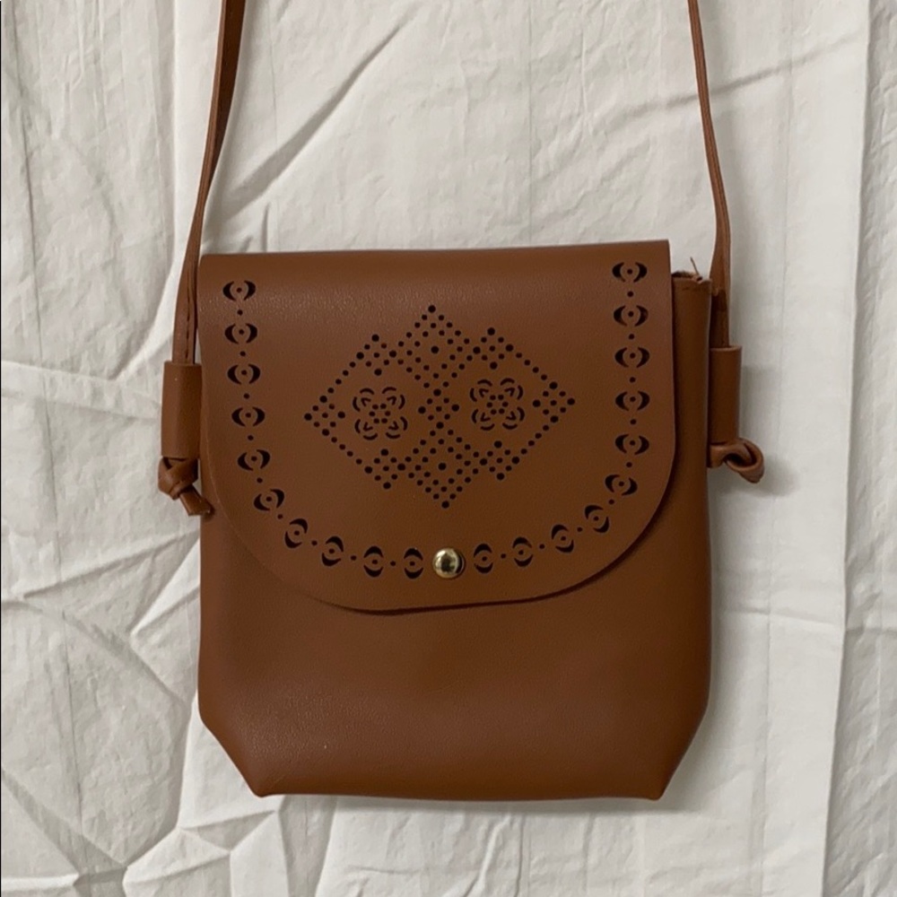 Taupe/Brown Boho Chic Purse